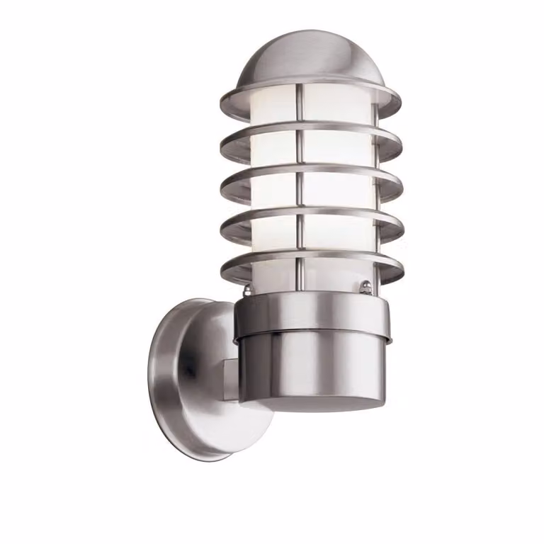 Louvre Searchlight RVS muurlamp in zilver