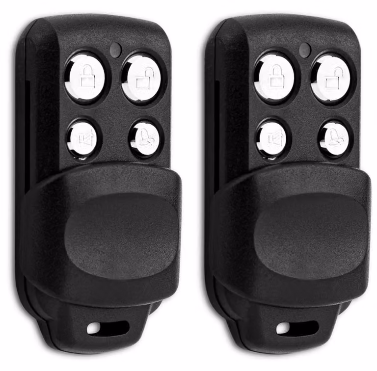 Selius Set van 2 Garagedeuropener Afstandsbedieningen 433,92MHz compatibel met diverse modellen