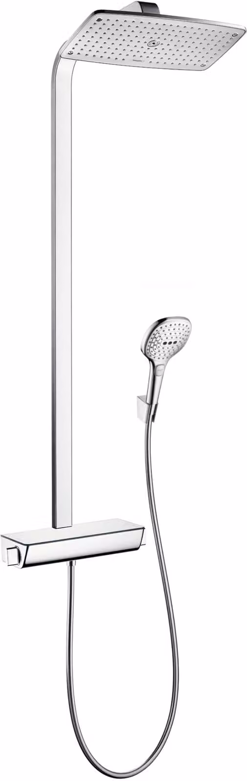 Hansgrohe Raindance Select Chrom KB Douchekolom met Raindance E Air 1jet, 360mm, EcoSmart