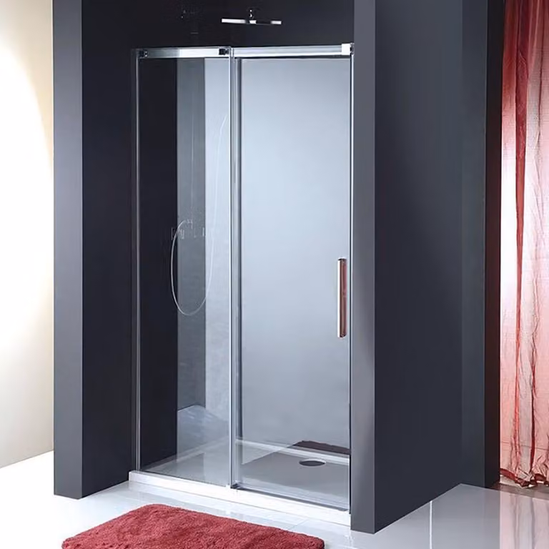Polysan ALTIS schuifdeur met helder glas, Breedte: 1070-1110 mm, Hoogte: 2000 mm