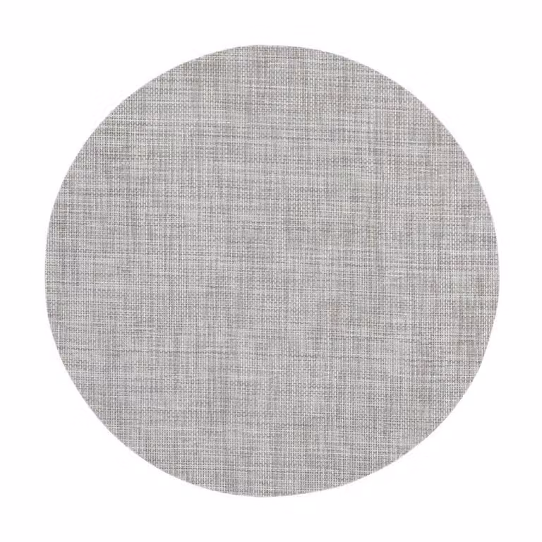 Dixie Sixten placemat rond grijs voor volwassenen