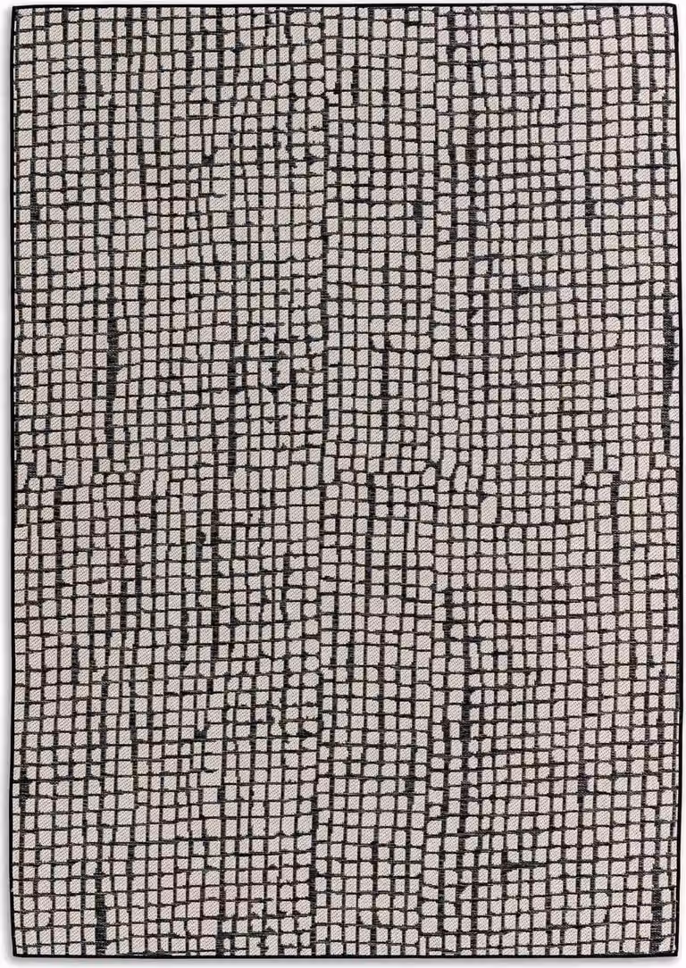 Schöner Wohnen Buitenkleed Parkland, Donkergrijs, 90 x 160 cm