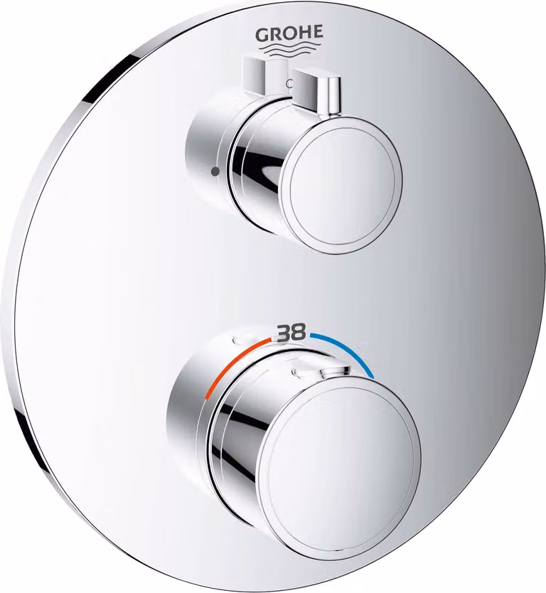 Grohe Grohtherm Thermostat-Brausebatterie met Safety Stop