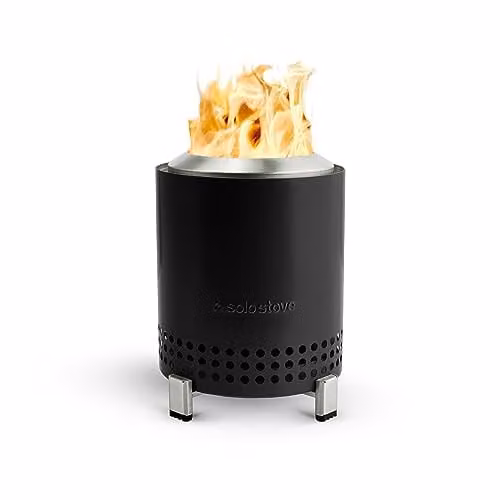 Solo Stove Mesa Vuurplaats voor op tafel met standaard, Grijs, B/D/H: 17,5 x 13 cm