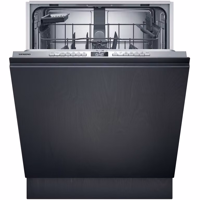 Siemens SN63HX04TE Volledig geïntegreerde vaatwasser met WiFi en App-bediening, Zwart