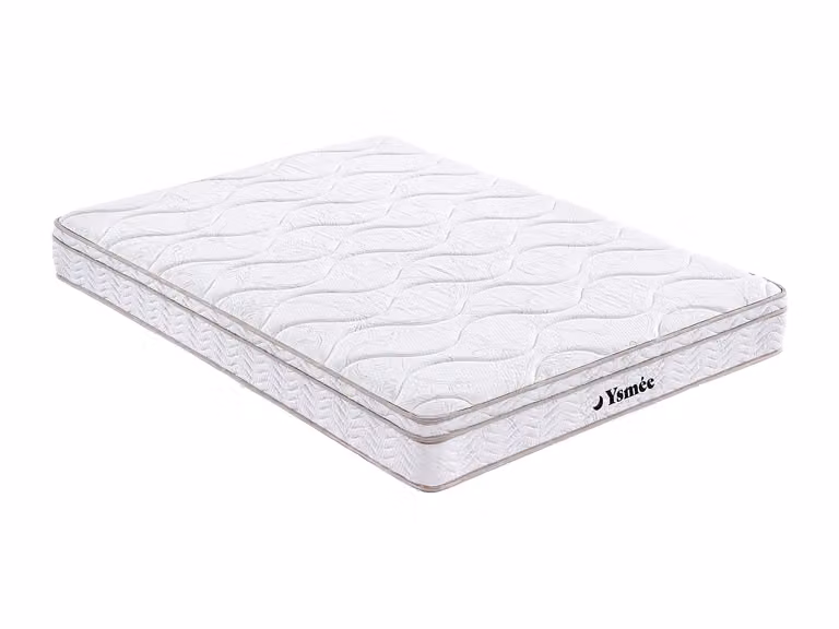YSMÉE Wolkentanz Hybrid Matras met Pocketveren en Vormgeheugen voor Volwassenen, 160 x 200 cm, Dikte: 20 cm