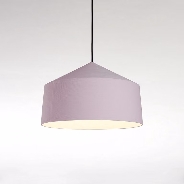 Marset Zenc Hanglamp Pink - Cilinder vorm - Kunststof