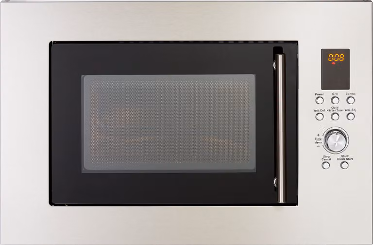 PKM MW900-23G-IN Inbouwmagnetron met grillfunctie, 23 liter, 900 W, LED-display