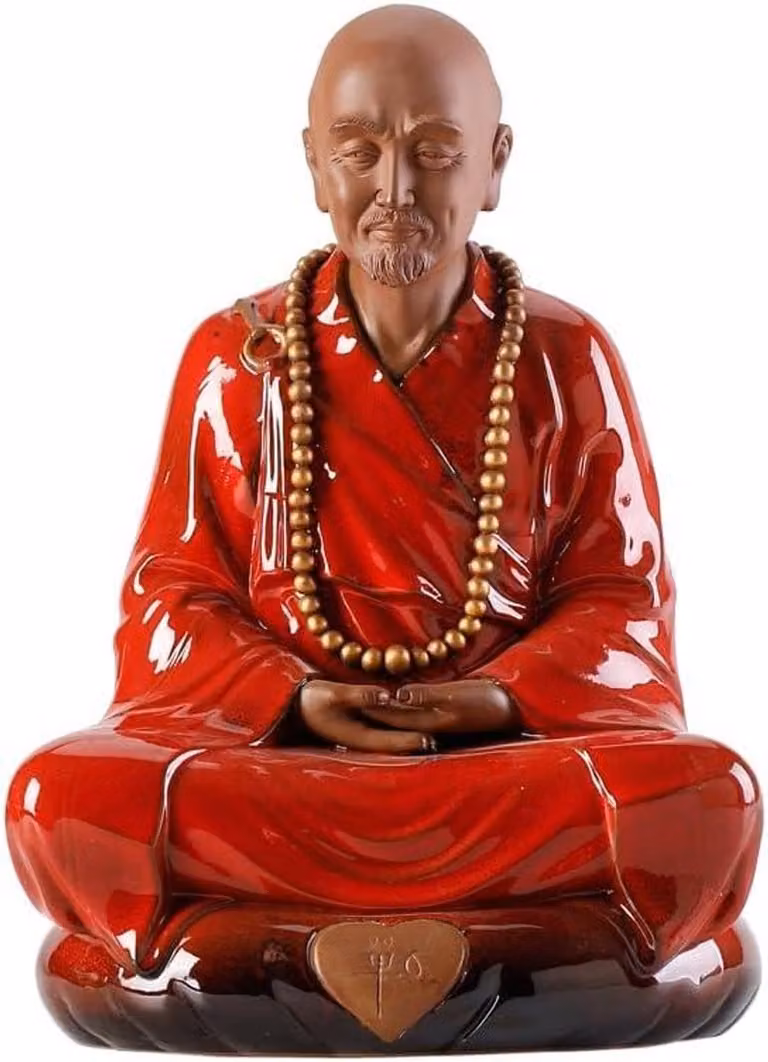 Keramieken Zen Beeld Ornament voor Woonkamer Decoratie - Naturel - 1000 gram