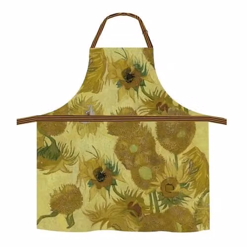 Beddinghouse x Van Gogh Museum Keukenschort Sunflower Yellow
