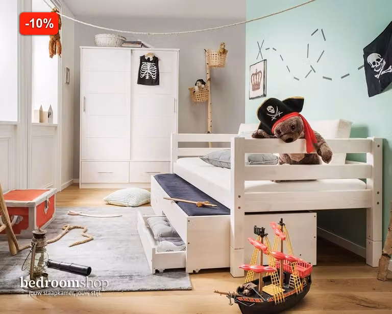 Bedroomshop Opbergdoos voor Kinderkamers van Massief Hout, 90 x 200 cm