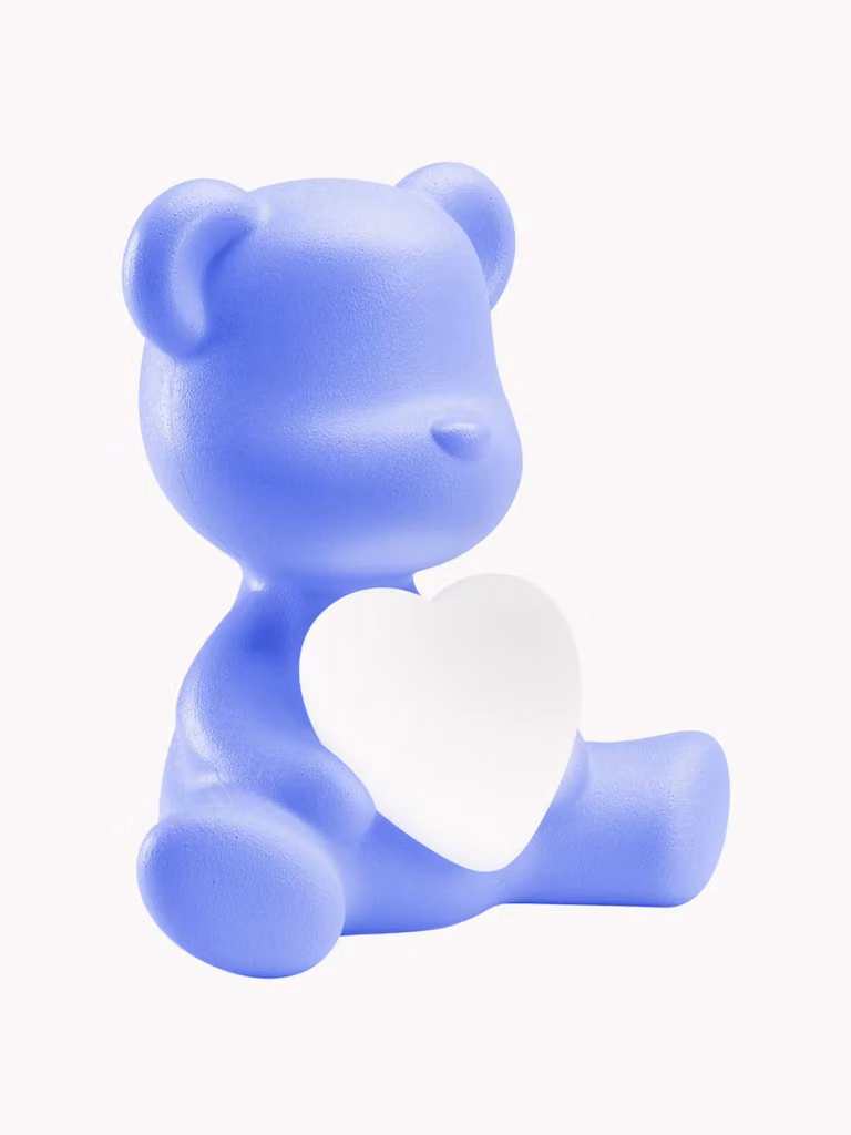 Qeeboo Teddy Love dimbare draagbare LED-tafellamp en nachtlamp voor kinderen
