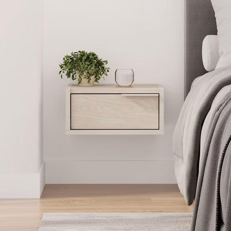 Skye Decor Nachtkastje Eco Sandstone en Pusula, Gemelamineerde spaanplaat, B/D/H: 40 x 30 x 18,8 cm
