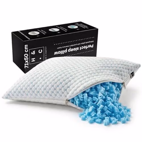 Home & Comfort Perfect Sleep hoofdkussen met uitneembaar memory foam
