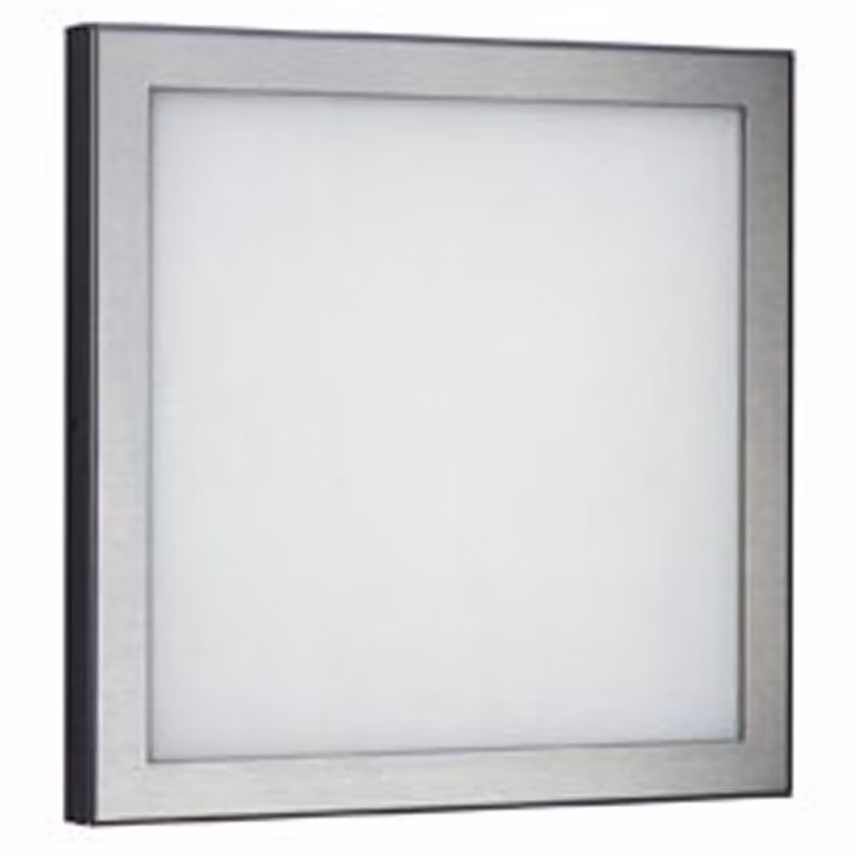 Albert Wandlamp buiten grijs RVS met LED 36W 3000K warm wit