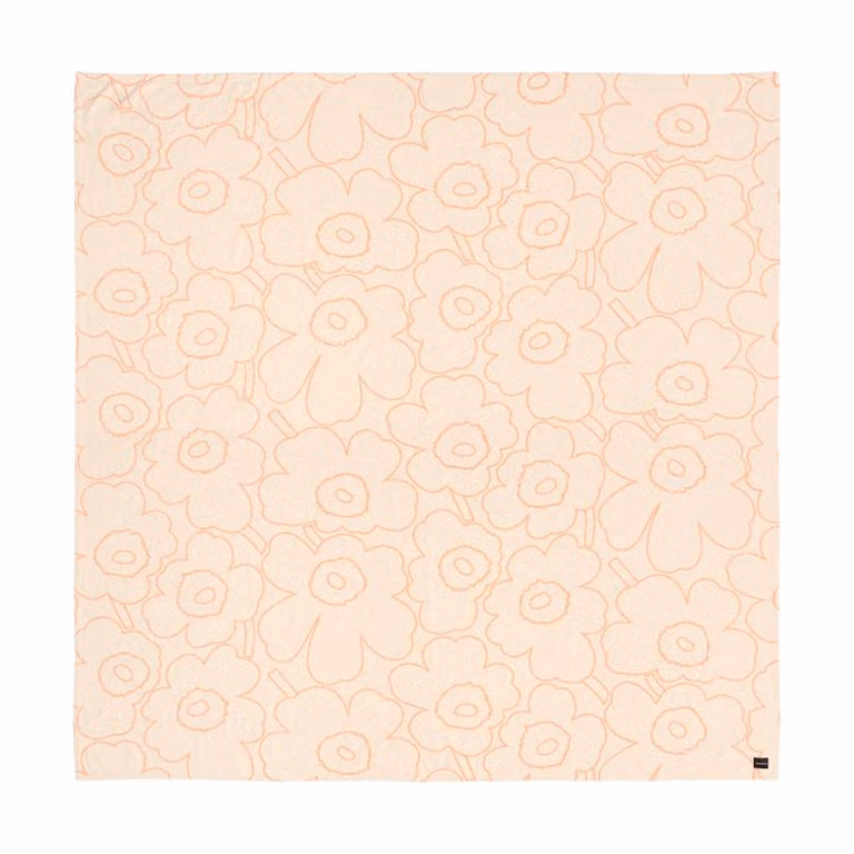 Marimekko Piirto Unikko sprei Beige 260 x 260 cm