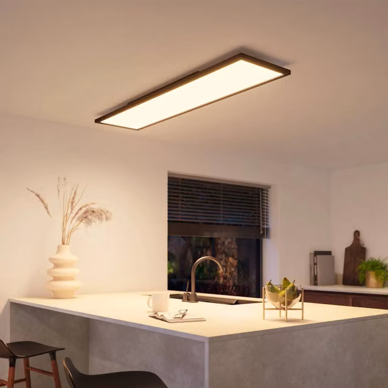 Philips Hue Slimme LED Plafondlamp - Zwart - Modern - Dimbaar