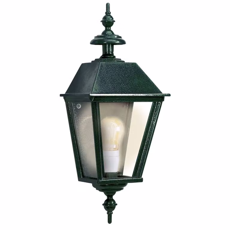 KS Verlichting Muurlamp Nostalgie Delft L zwart