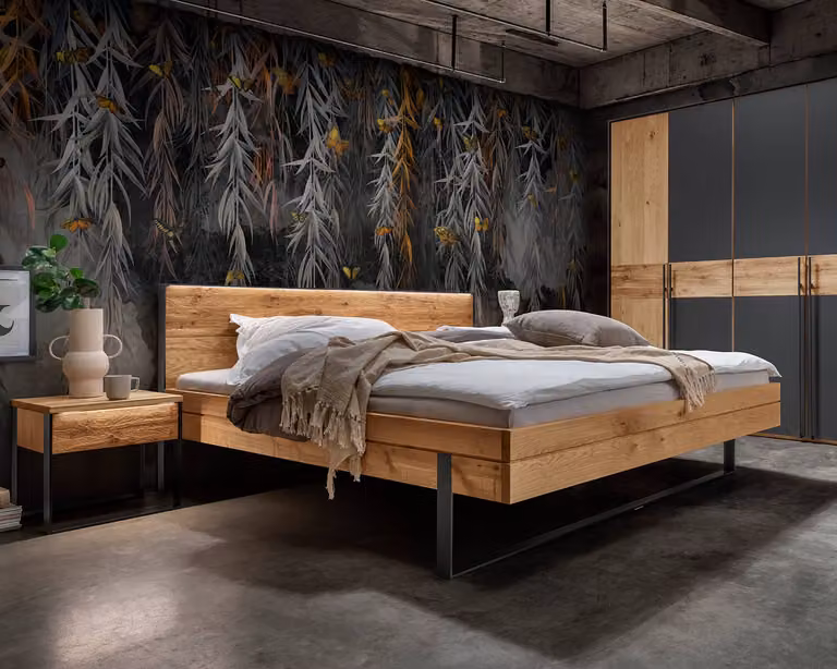 Brooklyn houten bed van massief hout voor volwassenen