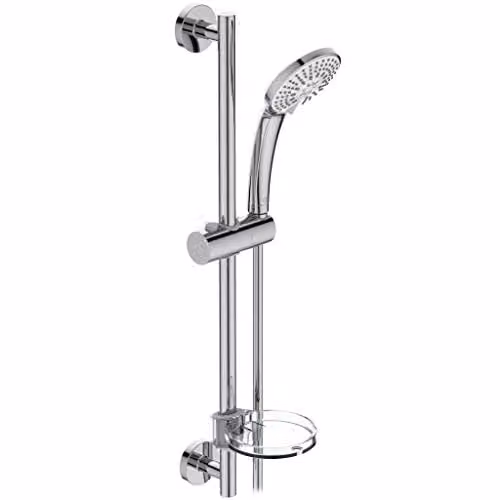 Ideal Standard IDEALRAIN M3 doucheset met 3-functie handdouche, stang 60 cm en slang 1750 mm, verchroomd