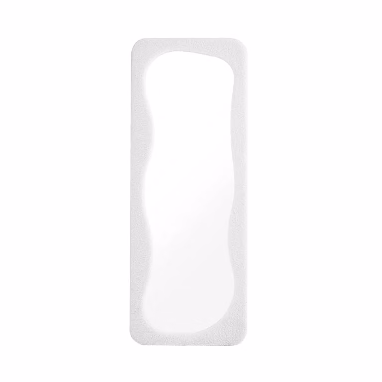 QUVIO Staande spiegel Teddy Wit - 160 cm
