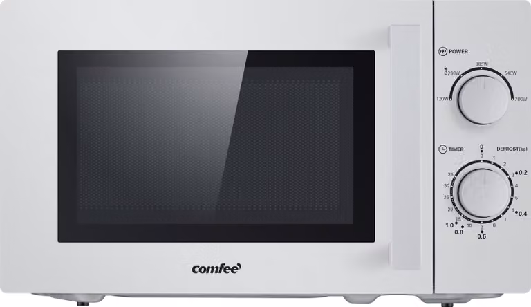 Comfee CMSN 20 si magnetron, 20 liter, 700 watt, zilverkleurig