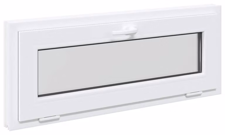 vidaXL Kelderraam RISOR van PVC en glas, 100 x 40 cm