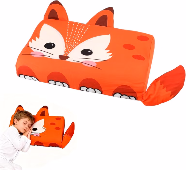 Ergonomisch Kinderkussen voor ondersteuning van de nek, 46 x 26 cm