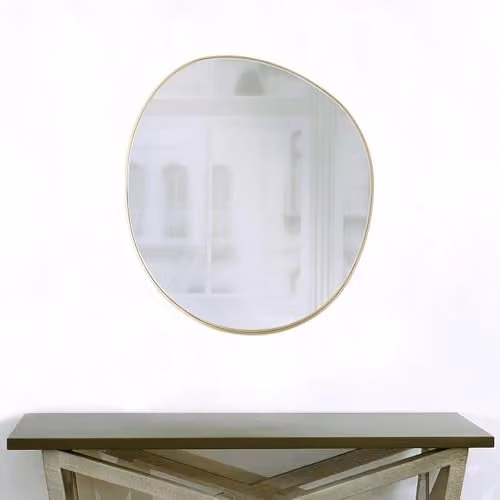Milton & Oldbrook Wandspiegel Kiel Goud B: 60 cm, H: 68 cm