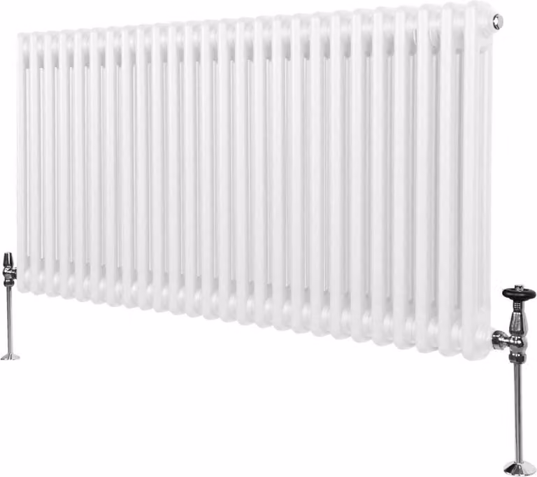 Monster Shop Traditionele radiator met 2 kolommen - Wit - 600 x 1192 mm