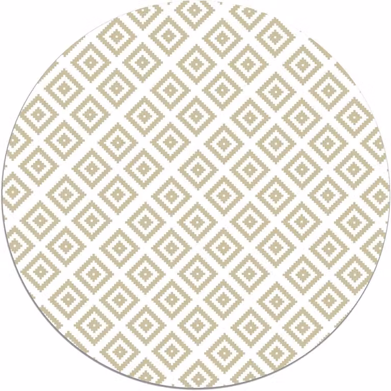 Rond Vinyl Tapijt in Pastel Groen - Antislip en Schimmelwerend Vloerkleed voor Keuken of Woonkamer - Diameter: 190 cm
