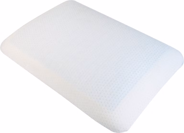 Aidapt VG887 Comfort hoofdkussen van traagschuim en koelgel met 14 cm dikte - Wit