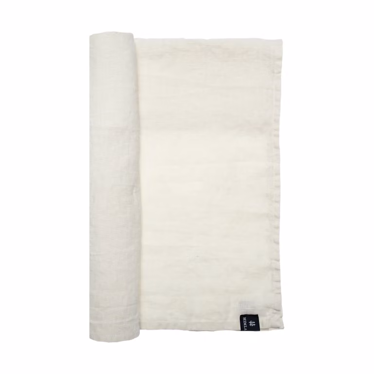 Himla Sunshine tafelloper Fog beige