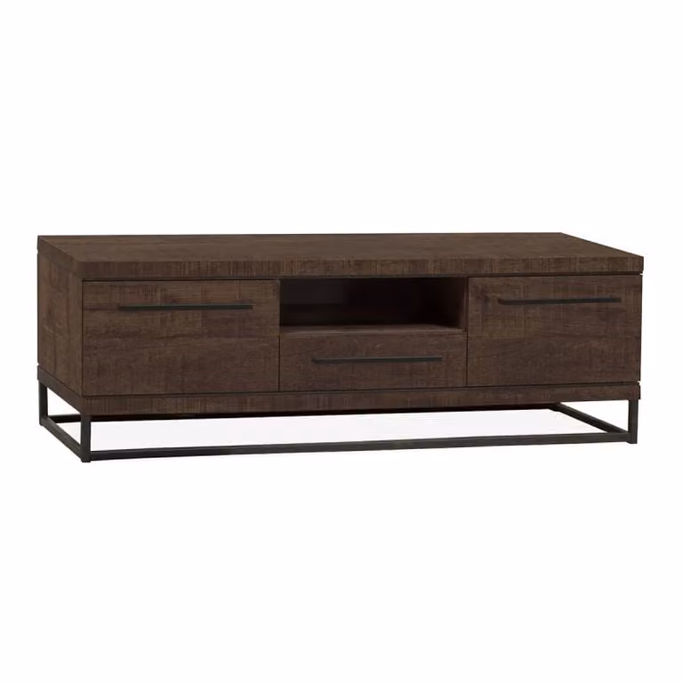Tv-meubel London 150 cm Dark Mango van Budget Home Store
