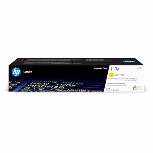 HP 117A W2072A Gele Toner Cartridge voor Laser Printers en MFP's