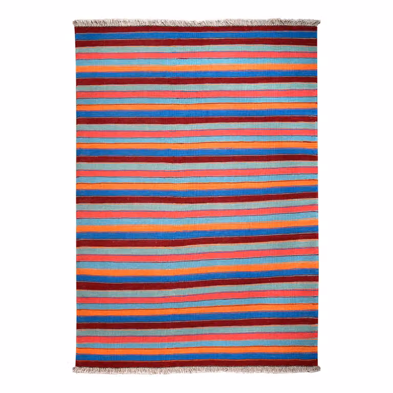 home24 Kelim Gashgai laagpolig vloerkleed multicolor wol B: 131 cm, D: 187 cm