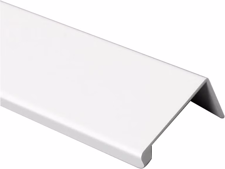 Set van witte aluminium kastgrepen voor keuken en meubels met een gatafstand van 64mm