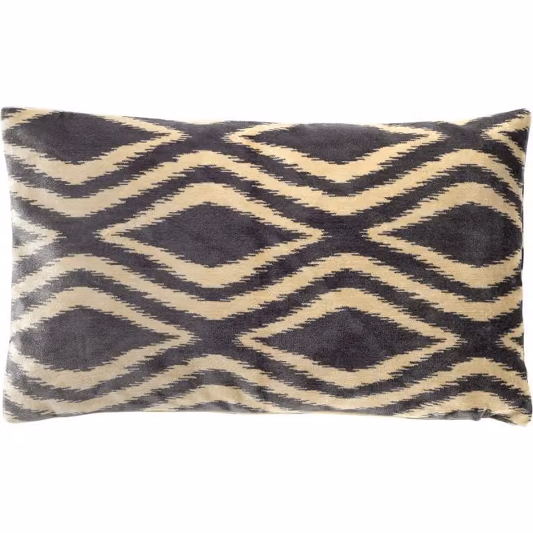 Sierkussen Amora Charcoal Gray 30x50 cm van Dutch Decor