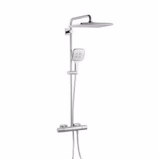 GROHE Rainshower SmartActive 310 Doucheset, Chroom, Wandmontage, G1/2 aansluiting, 111,8 cm x 1,75 m