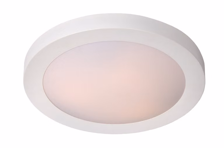 Lucide Fresh Plafonnière Badkamer Wit Ø 35 cm IP44