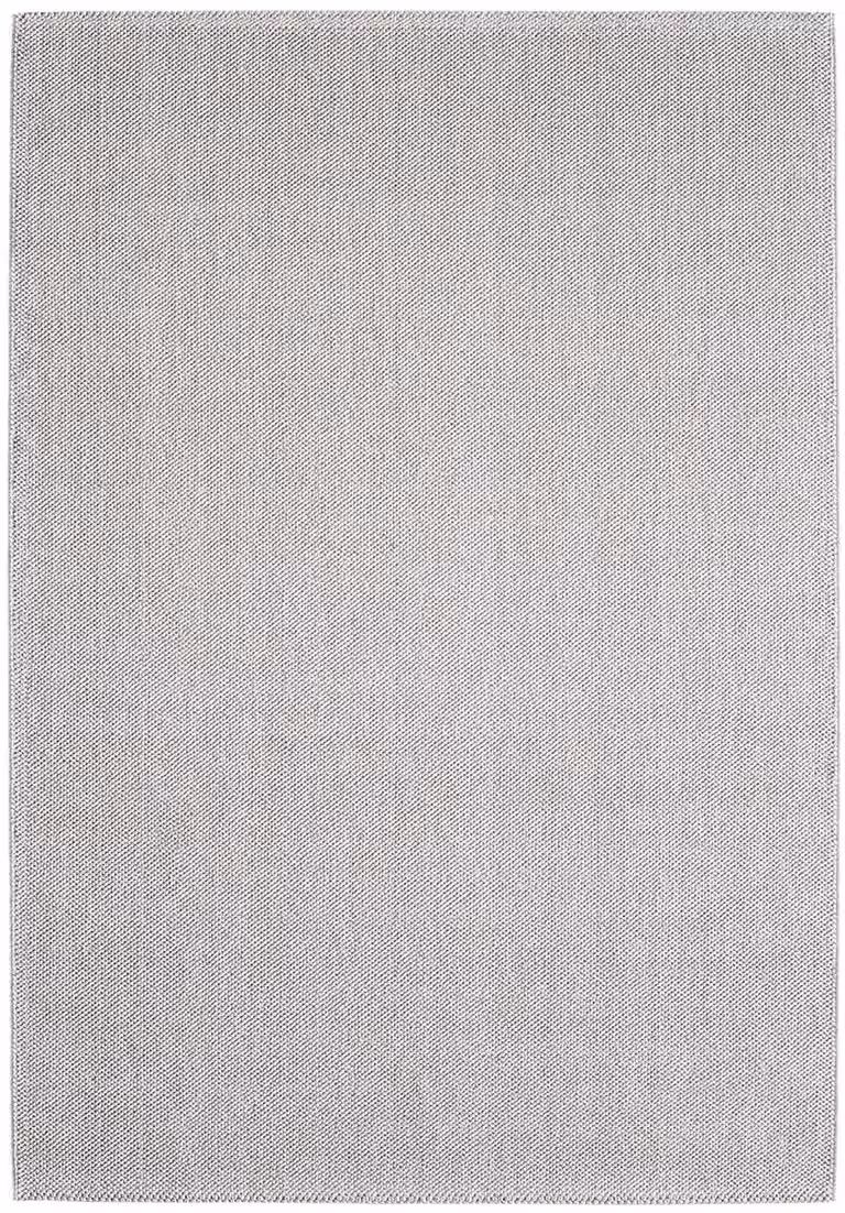Dutch XXL Laagpolig Vloerkleed Zilver Uni Polypropyleen 80 x 150 cm