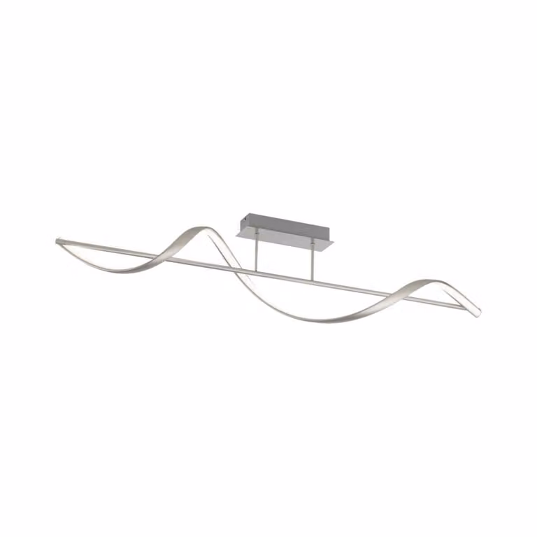 Plafondlamp Q-Swing Paul Neuhaus metaal zilver