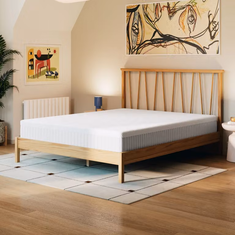 Hypnia Hybride Latexmatras met Afneembare Cover en Temperatuurregulatie - Wit