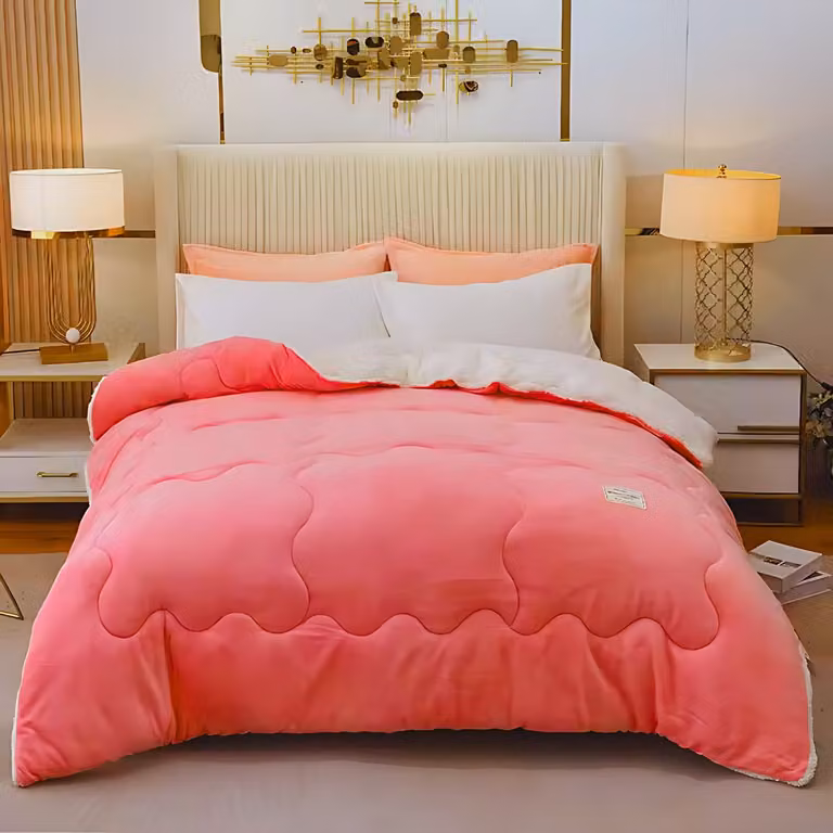 Winterdekbed Teddy Roze