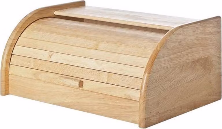 Cosy & Trendy Houten broodtrommel met deksel - B/D/H: 40 x 27 x 18 cm
