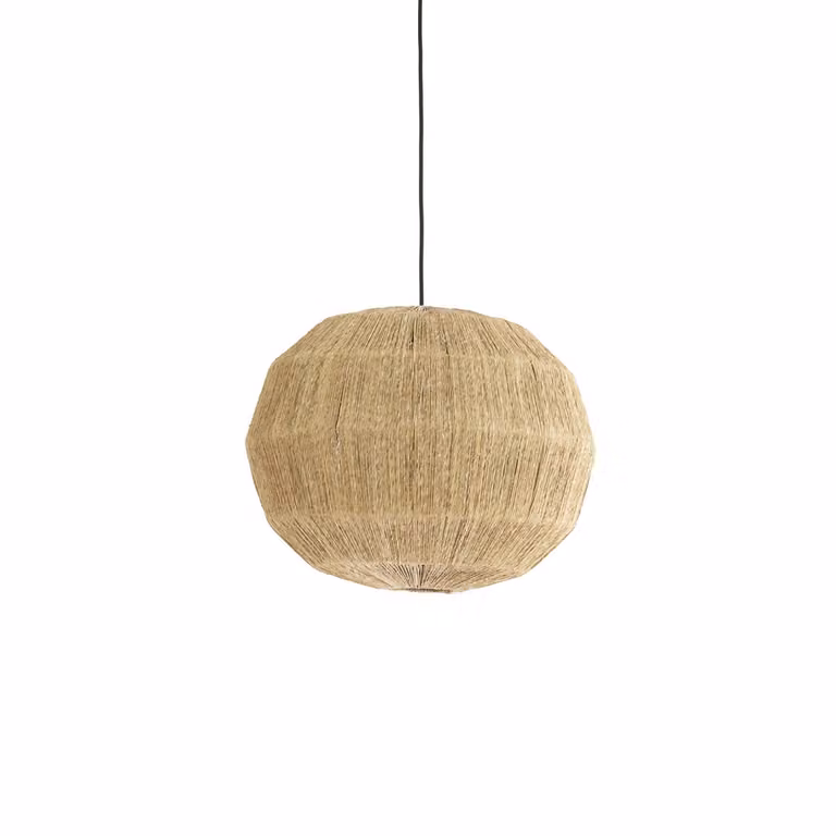 Light & Living Junna Hanglamp Jute - Beige/Bruin - Ø 50 cm