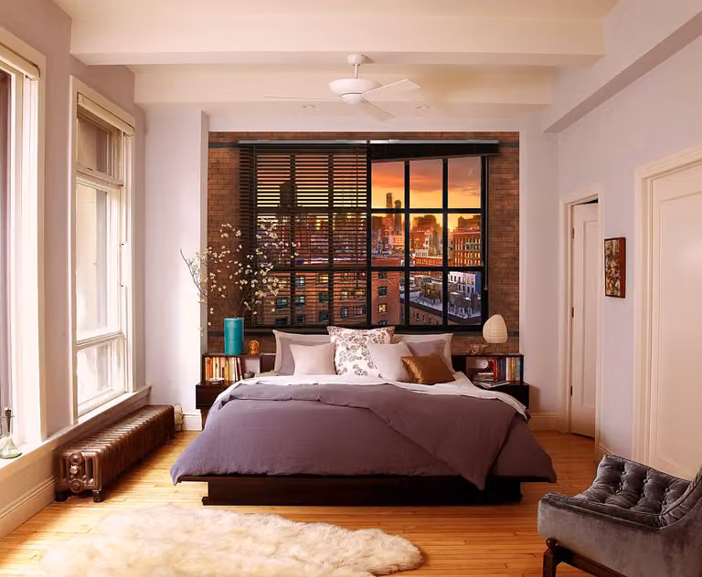 home24 Fotobehang Brooklyn Brick Breedte: 368 cm, Hoogte: 254 cm
