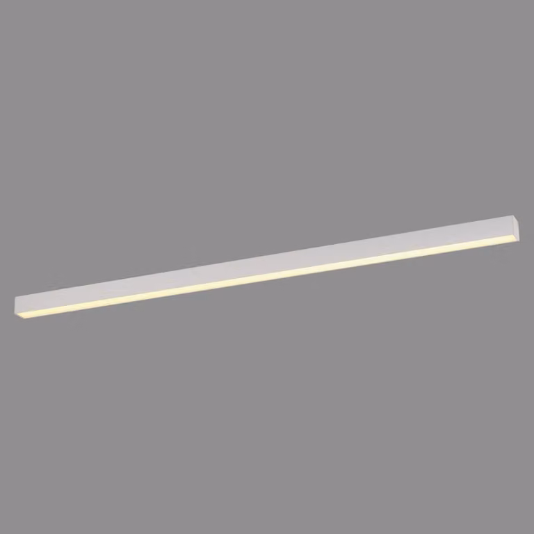 Paul Neuhaus Pure Lines Straight LED-plafondlamp, wit, 110 cm