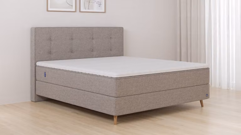 BRUNO Original boxspring Aurora taupe B/D: 180 x 200 cm