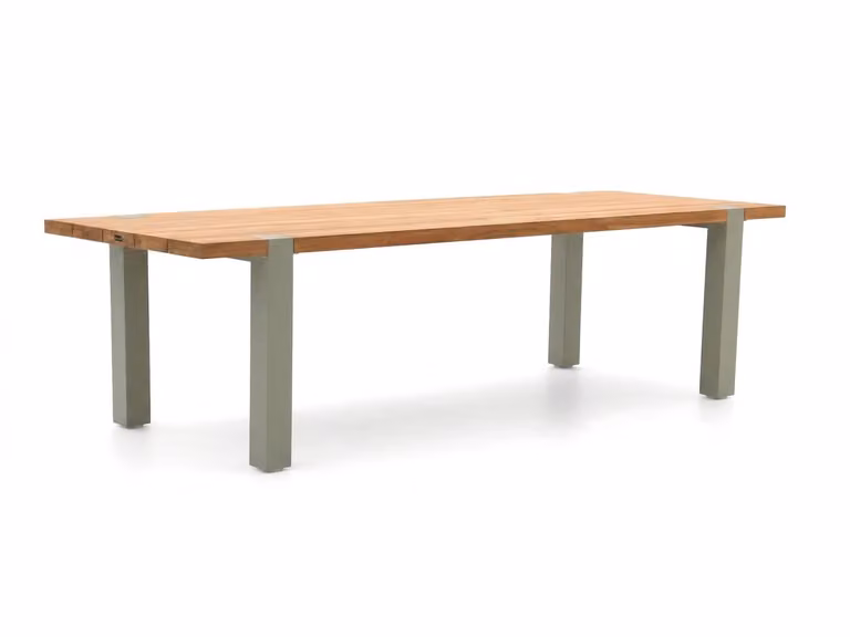 Hartman Rechtehoekige Tuin eettafel van Teakhout in Bruin of Groen